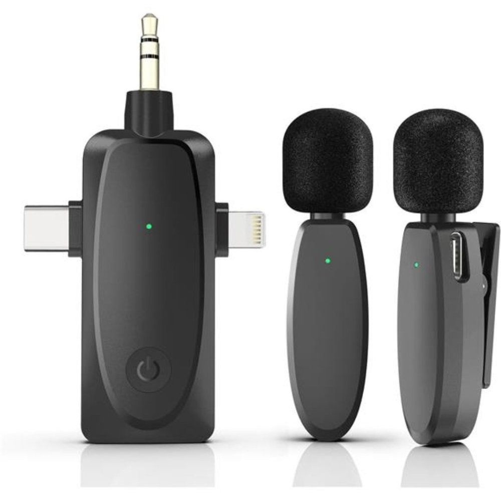 Wireless Lavalier Microphone,Professional Microphones ,with Noise Reduction